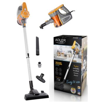 Vertical vacuum cleaner – manual bagless adler